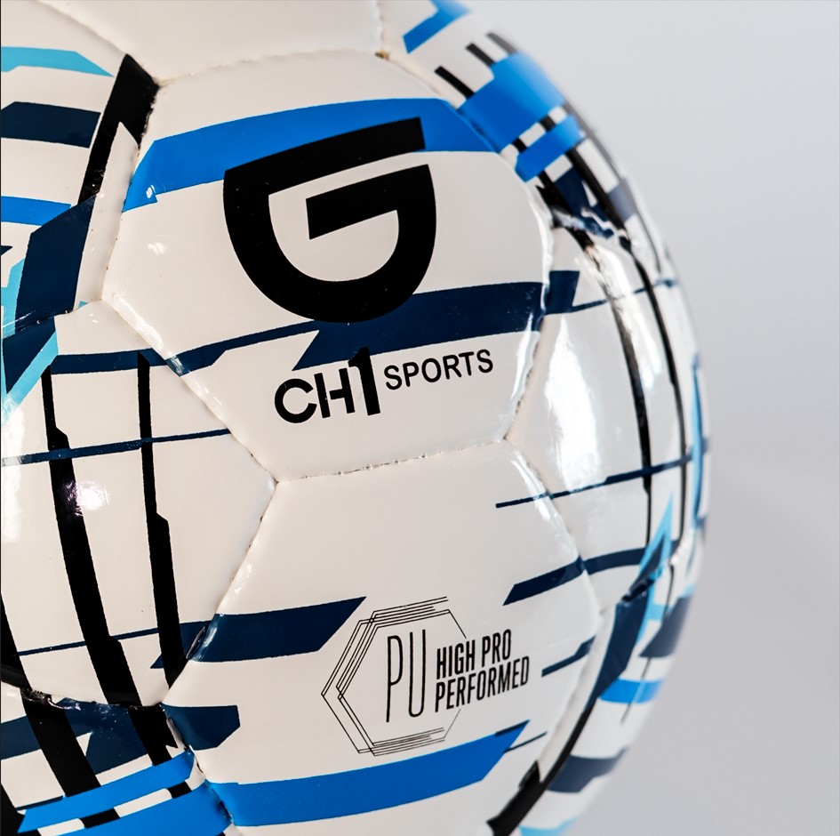 Pelota de Fútbol N°5 Profesional Borealis Pro Champion Celeste CH1 Sports - 4